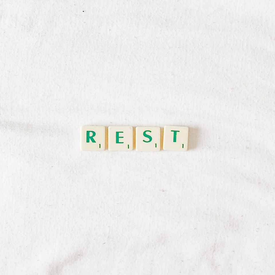 Rest, not quit